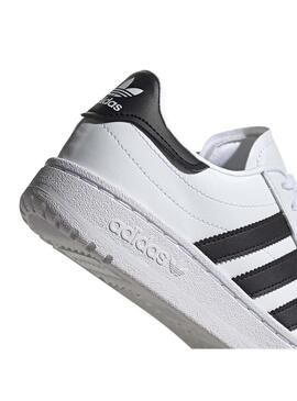 Sneaker Adidas Team Court Junior Bianco Bambinos