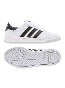 Sneaker Adidas Team Court Junior Bianco Bambinos