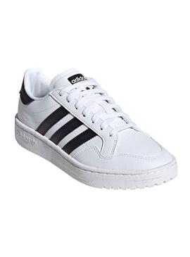 Sneaker Adidas Team Court Junior Bianco Bambinos