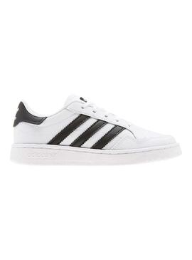 Sneaker Adidas Team Court C Bianco per Bambino