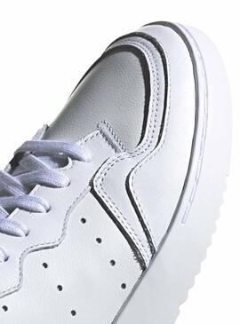 Sneaker Adidas Supercourt Leather Bianco da Uomo