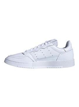 Sneaker Adidas Supercourt Leather Bianco da Uomo