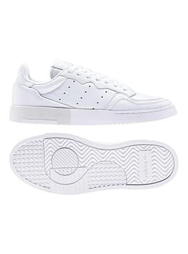 Sneaker Adidas Supercourt Leather Bianco da Uomo