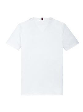 T-Shirt Tommy Hilfiger Fun Bianco per Bambino