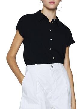 Camicia Only Mimi Nero per Donna