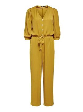 Jumpsuit Only Isabella Mustard per Donna