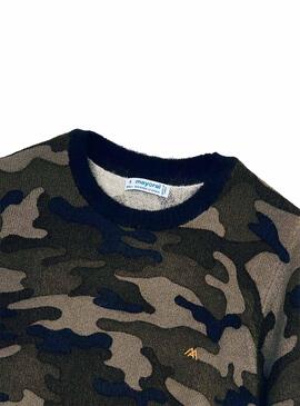 Pullover Mayoral Camouflage per Bambino