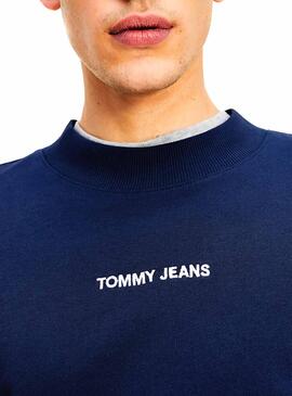 Felpa Tommy Jeans Retro Colorblock per Uomo