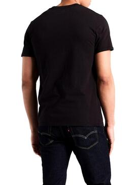 T-Shirt Levis Basic Nero per Uomo
