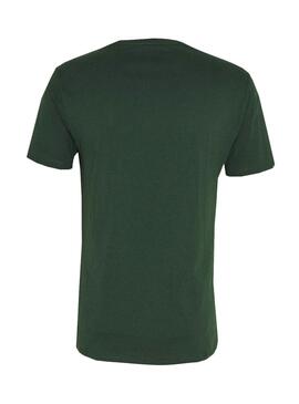 T-Shirt Levis Outline Verde per Uomo