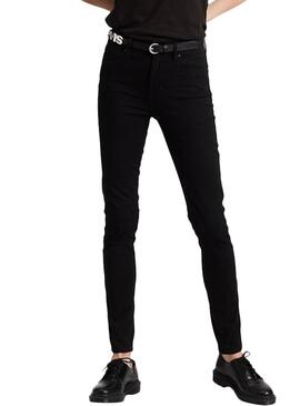 Jeans Levis 721 Nero per Donna