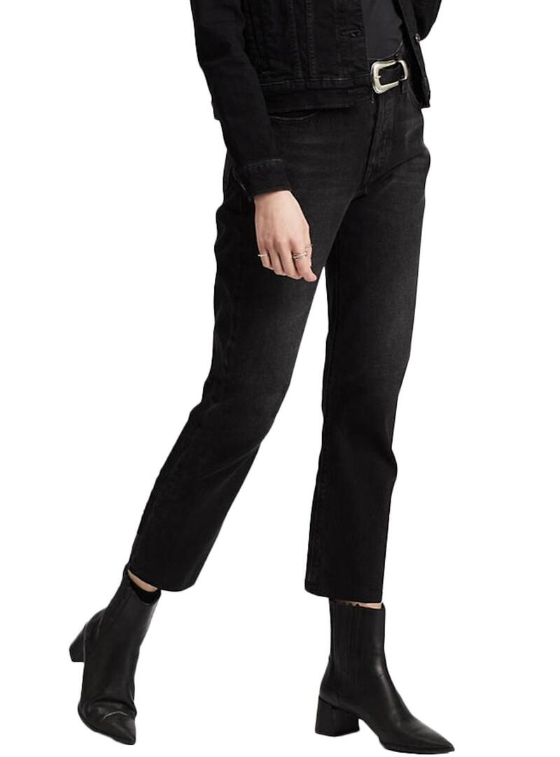 Jeans Levis 501 Nero per Donna