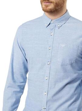 Camicia Dockers Oxford Blu per Uomo