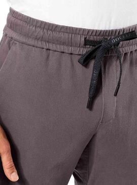 Pantaloni Dockers Jogger Flex Grigio per Uomo