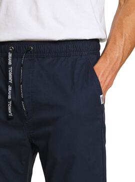 Pantaloni Tommy Jeans Track Blu per Uomo