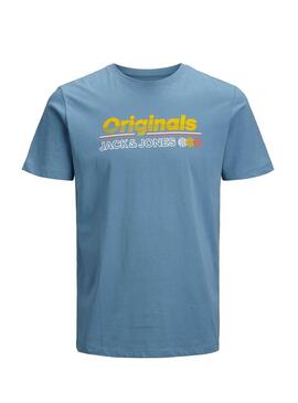 T-Shirt Jack & Jones Workwear  Blu per Uomo