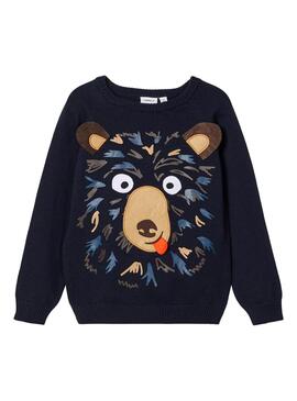 Pullover  Name It  Oltamme Blu Navy per Bambino
