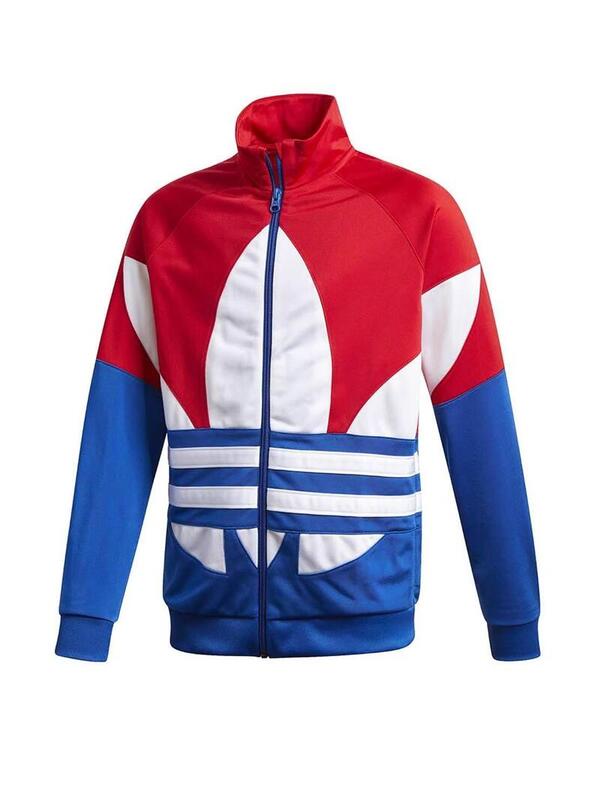 giubbotto adidas rosso