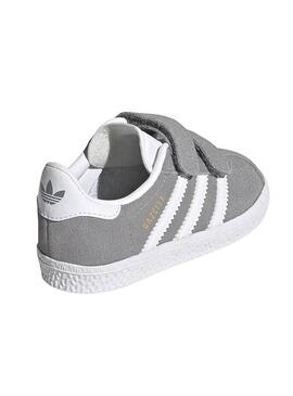 Sneaker Adidas Gazelle Mini Grigio Bambina e Bambino