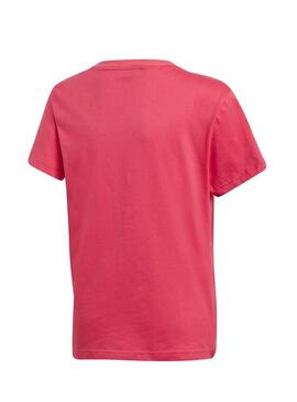 T-Shirt Adidas Flowers Rosa per Bambina