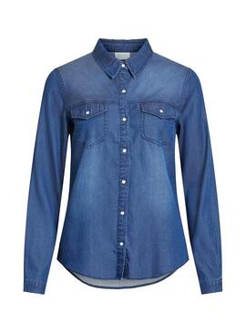 Camicia Vila Visualizza Denim per Donna