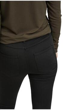 Pantaloni Vila Stay Nero per Donna