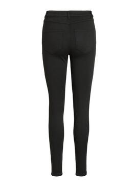 Pantaloni Vila Stay Nero per Donna