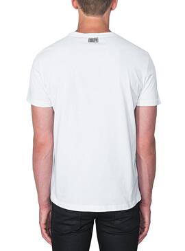 T-Shirt Antony Morato Squared Bianco per Uomo