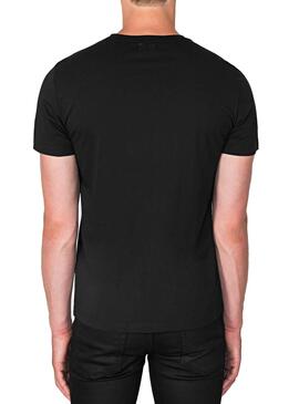 T-Shirt Antony Morato Squared Nero per Uomo