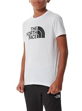 T-Shirt The North  Face Easy Bianco Bambino e Bambina