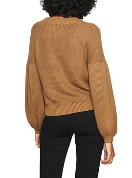 Pullover Only Laysla Camel per Donna