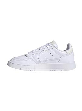 Sneaker Adidas Supercourt Bianco per Donna