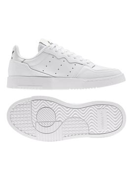 Sneaker Adidas Supercourt Bianco per Donna