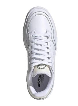 Sneaker Adidas Supercourt Bianco per Donna