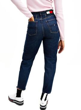 Jeans Tommy Jeans Mom Oscuro Donna