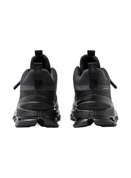 Sneaker On Running Cloud Hi Waterproof  Nero