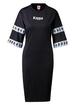 Vestito Kappa Daonia Nero per Donna