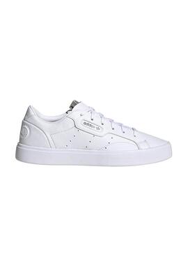 Sneaker Adidas Sleek Bianco per Donna