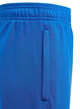 Pantaloni Adidas Big Trefoil Blu per Bambino