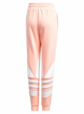 Pantaloni Adidas Big Trefoil Rosa per Bambina