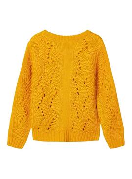 Pullover Name It  Niril Mustard per Bambina