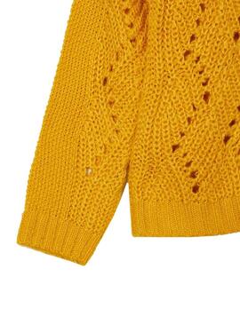 Pullover Name It  Niril Mustard per Bambina