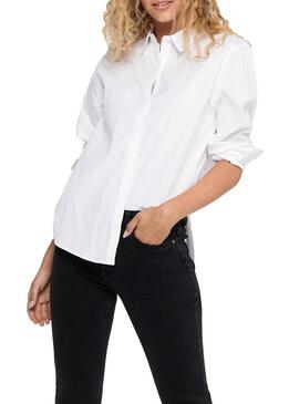 Camicia Only Betty Bianco per Donna