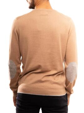 Pullover Klout Beige Peak per Uomo