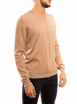 Pullover Klout Beige Peak per Uomo