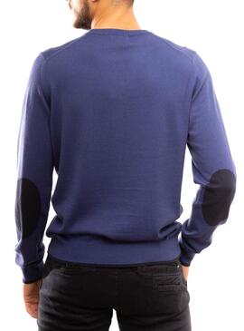 Pullover Klout Pico Blu Azafata per Uomo