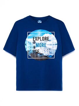 T-Shirt North Sails Graphic Ocean Blu Uomo