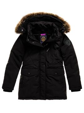 Parka Superdry Everest Nero per Donna