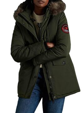 Parka Superdry Everest Verde per Donna