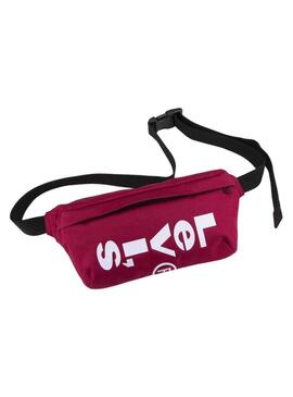 Bumbag Levis Banana Logo Rosso Unisex